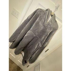 Catalonia oversized wearable blanket hoodie grey one size super soft